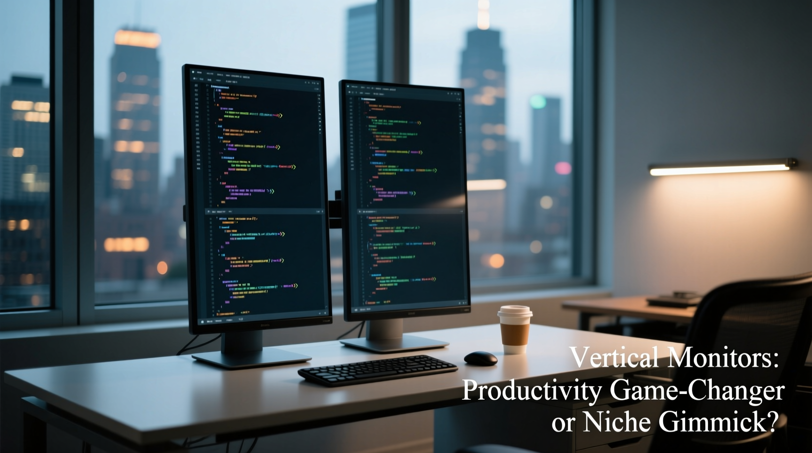 are vertical monitors worth it for coding or just a niche productivity gimmick
