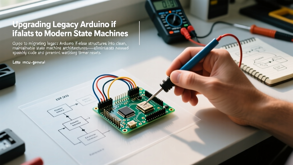 Upgrading Legacy Arduino if Statements to Modern State Machines