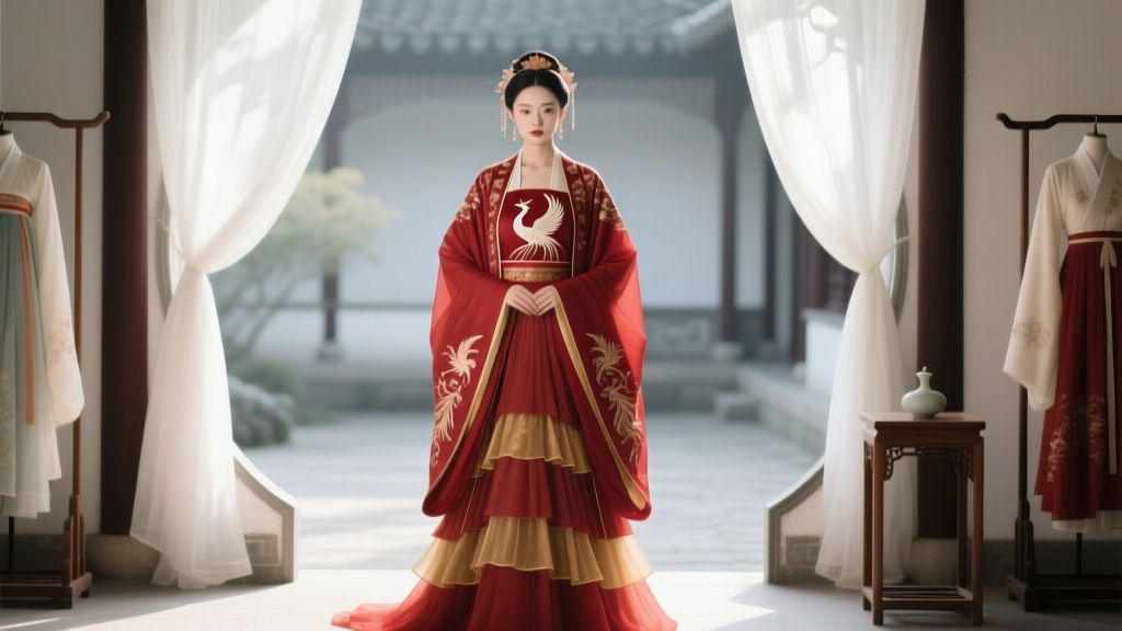 Traditional Chinese Wedding Attire: Qun Kwa, Xiu He & Hanfu Guide