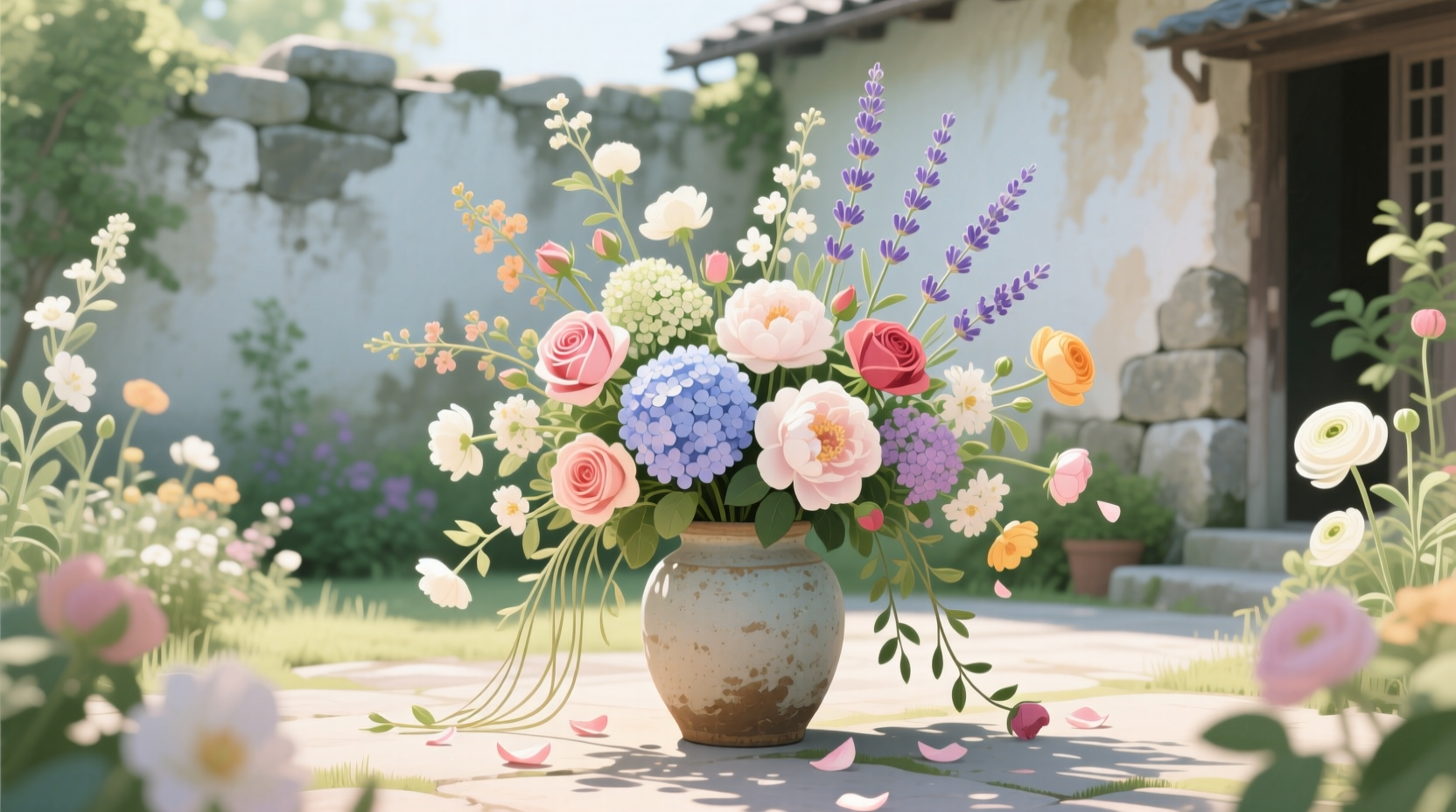 my design tips cut flower garden