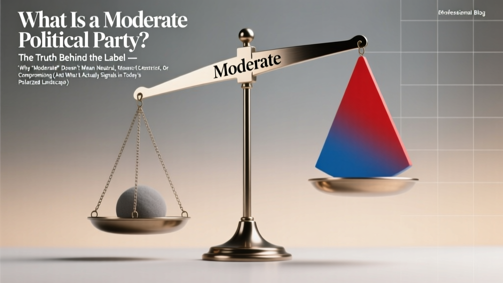 What Is a Moderate Political Party? (2026)