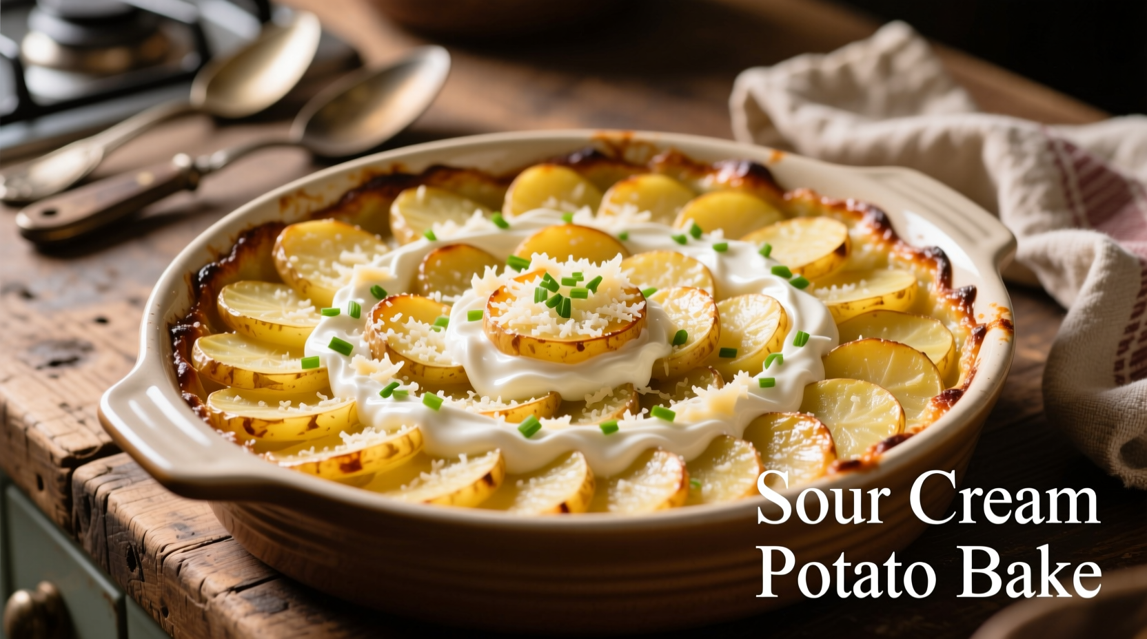 Perfect Potato Bake Recipe with Sour Cream: Creamy & Golden