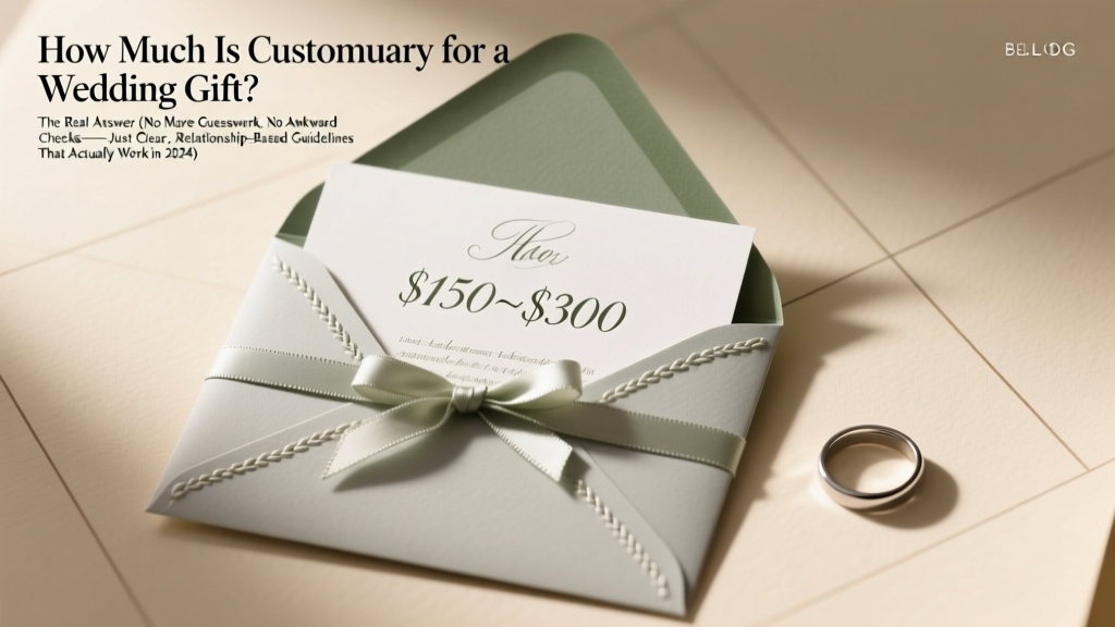 How Much Is Customary for a Wedding Gift in 2026