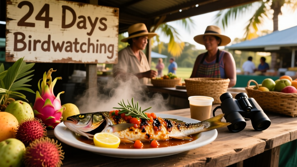 24 Days Far Northern Queensland Bird Watching: A Field Guide to Endemics, Habitats, and Ethical Observation