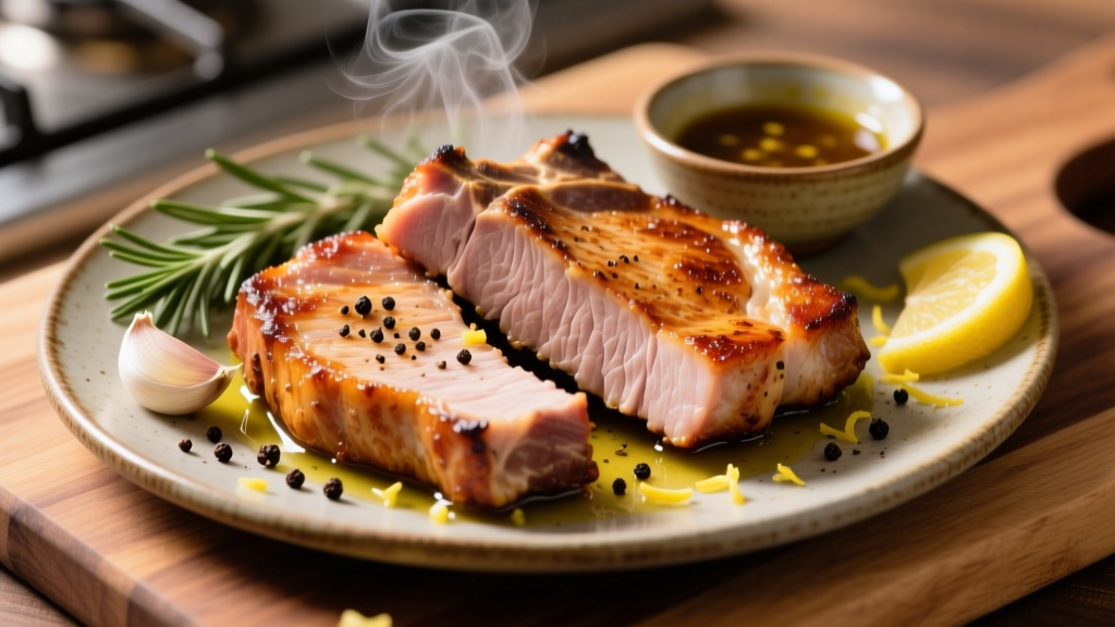 Perfect Air Fryer Pork Loin Chops (Crispy & Juicy!)