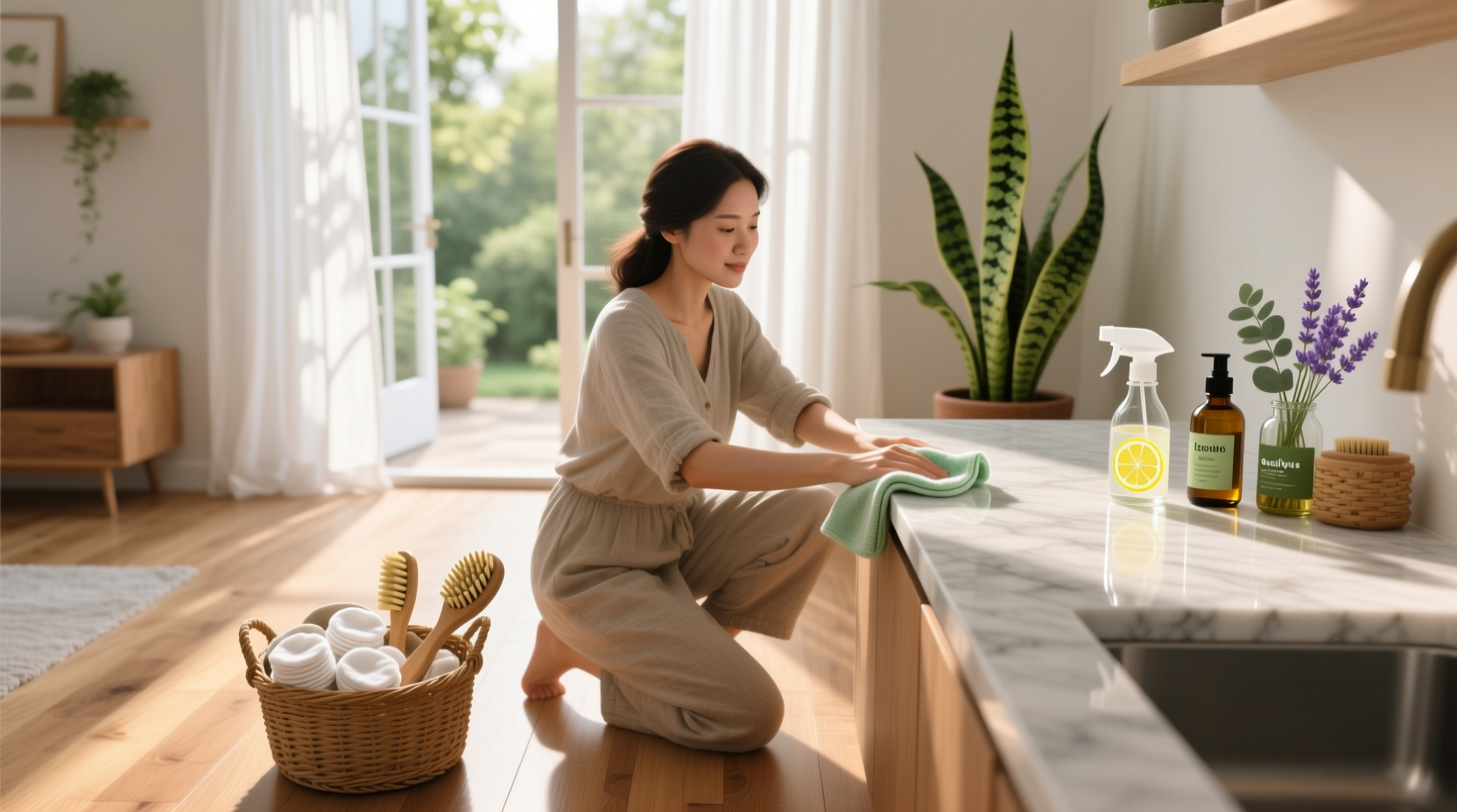 natural spring cleaning tips
