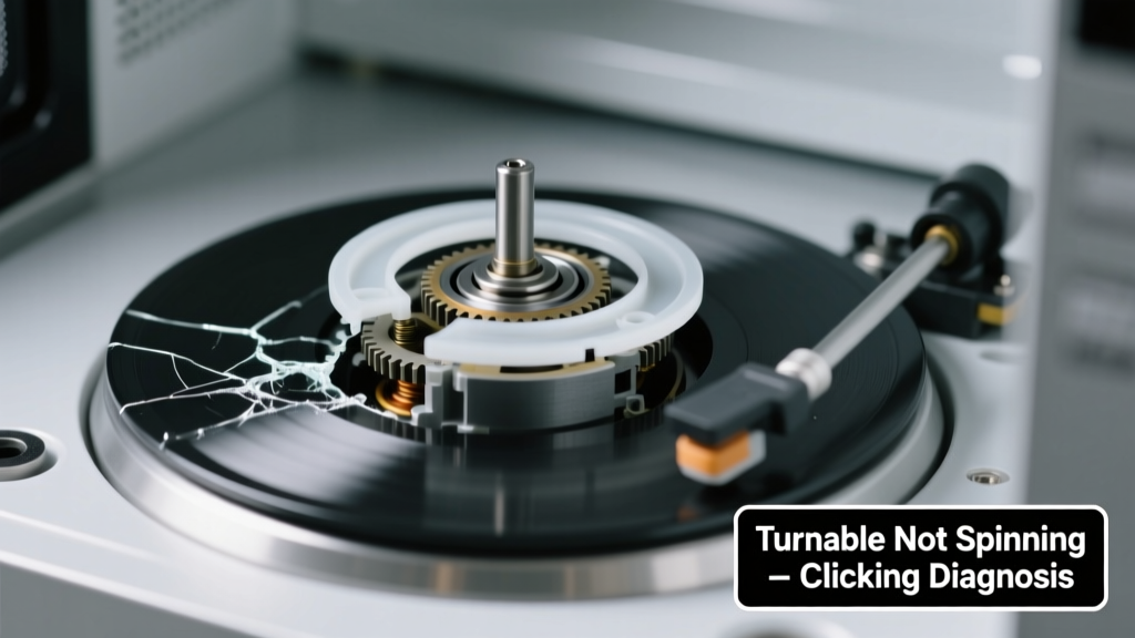 Microwave Turntable Not Spinning & Clicking: Quick Diagnosis