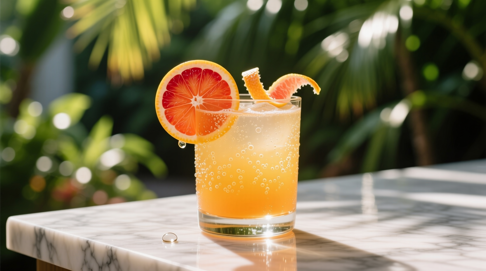 add depth to your summertime punch with a dash of bitte