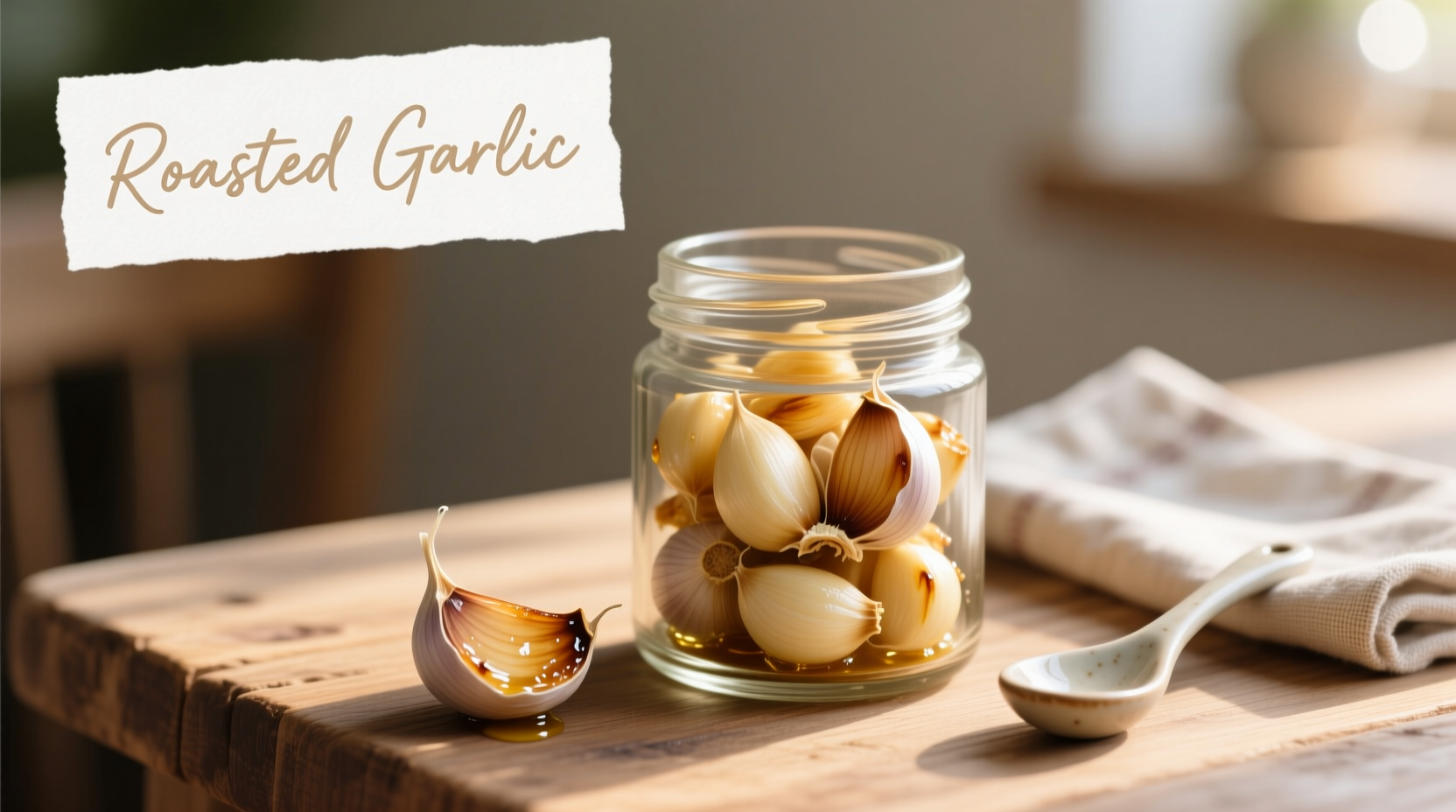 How to Store Roasted Garlic Safely and Effectively