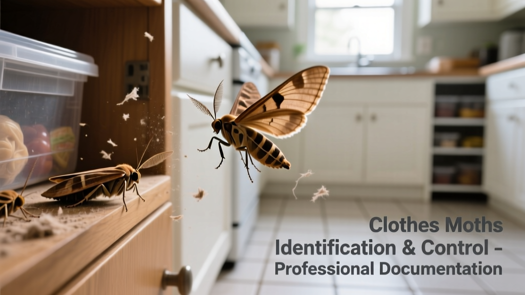 Clothes Moths in the Kitchen: Identification & Control