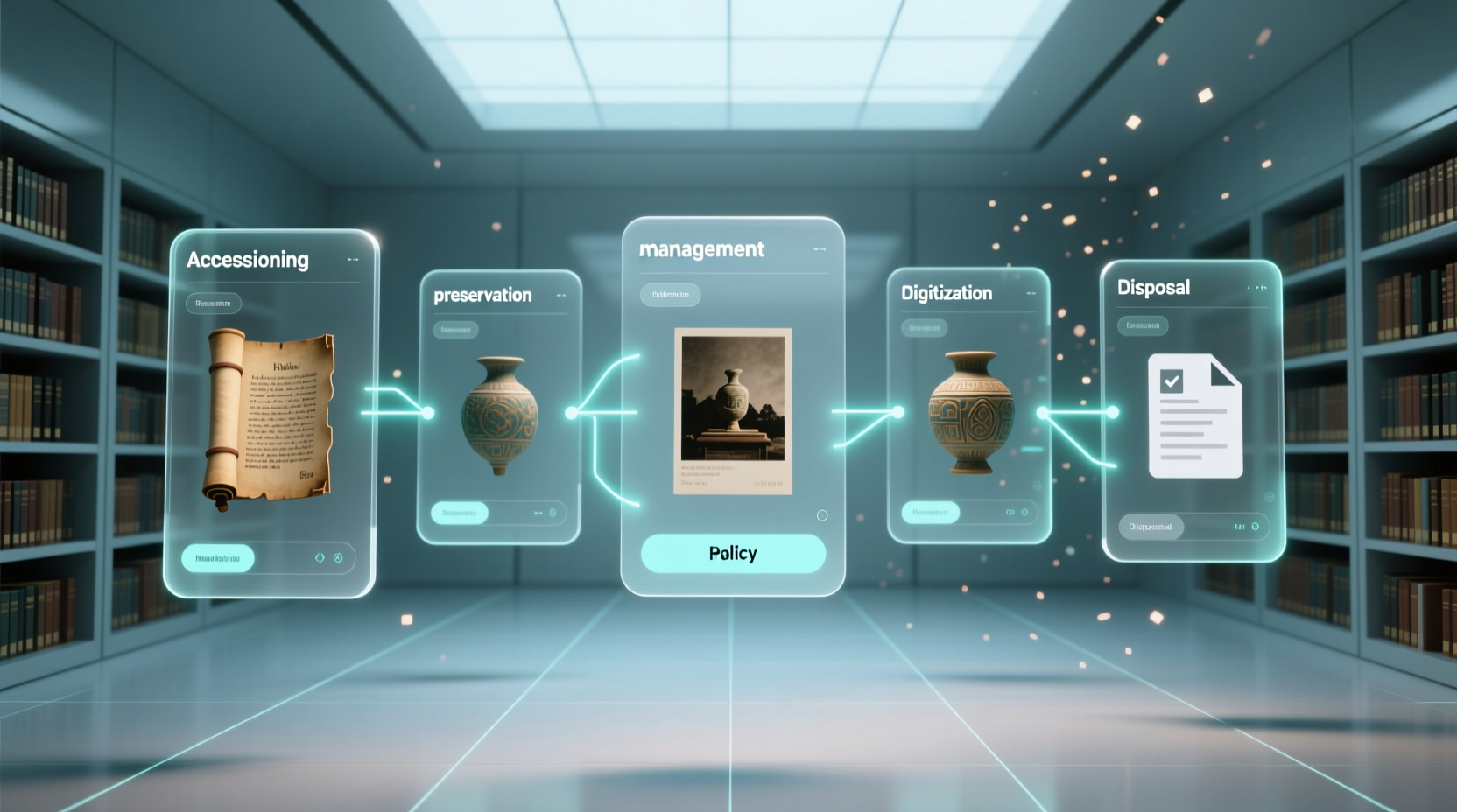 use collection management policies to curate your col