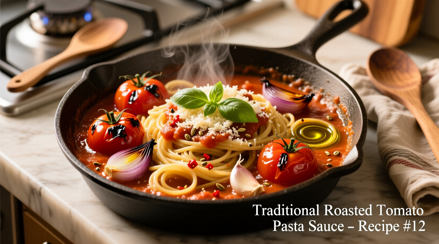 Perfect Roasted Tomato Pasta Sauce Recipe in 45 Minutes