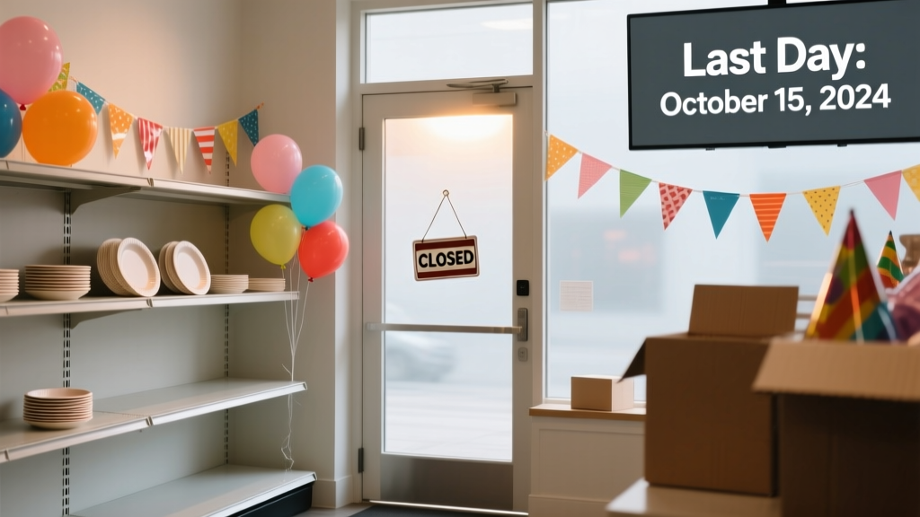 Party City Closures 2026: Stores Shutting & Where to Buy