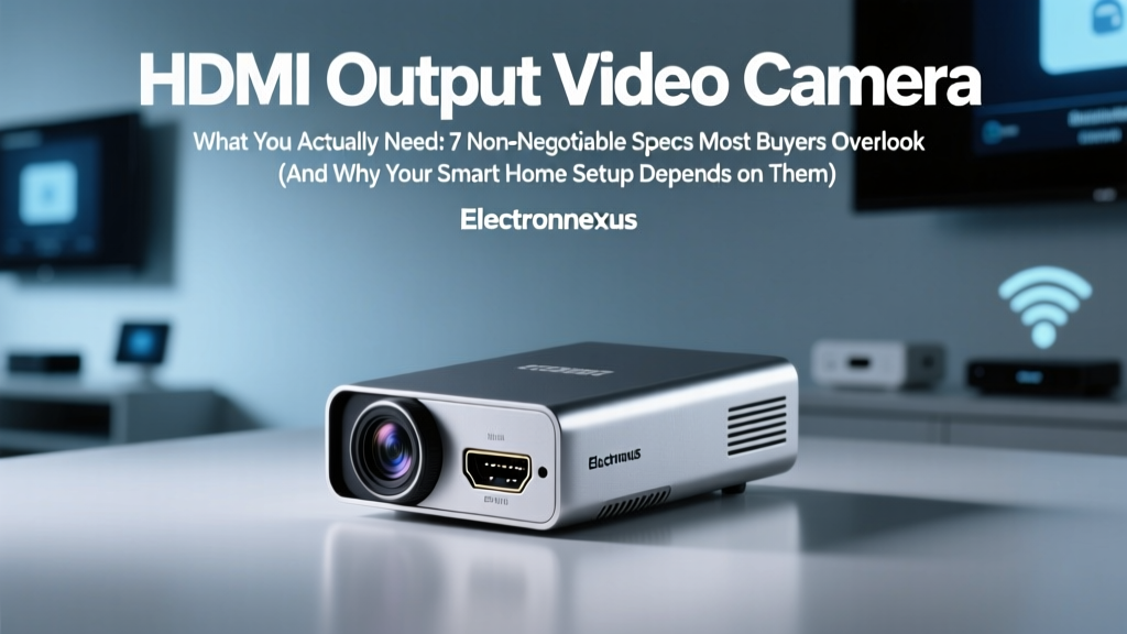 HDMI Output Video Camera What You Actually Need: 7 Non-Negotiable Specs Most Buyers Overlook (And Why Your Smart Home Setup Depends on Them)