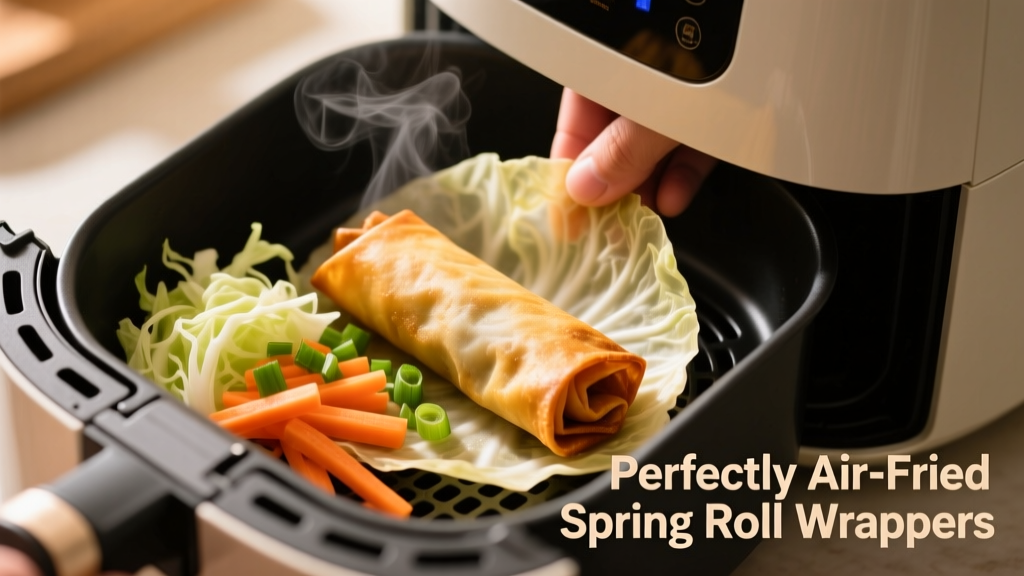 How to Air Fry Spring Roll Wrappers Perfectly