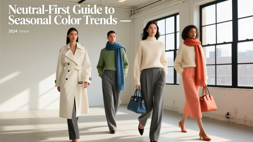 Neutral-First Guide to Seasonal Color Trends