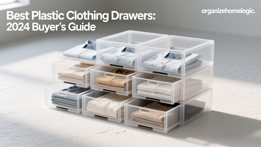 Best Plastic Clothing Drawers: 2024 Buyer's Guide