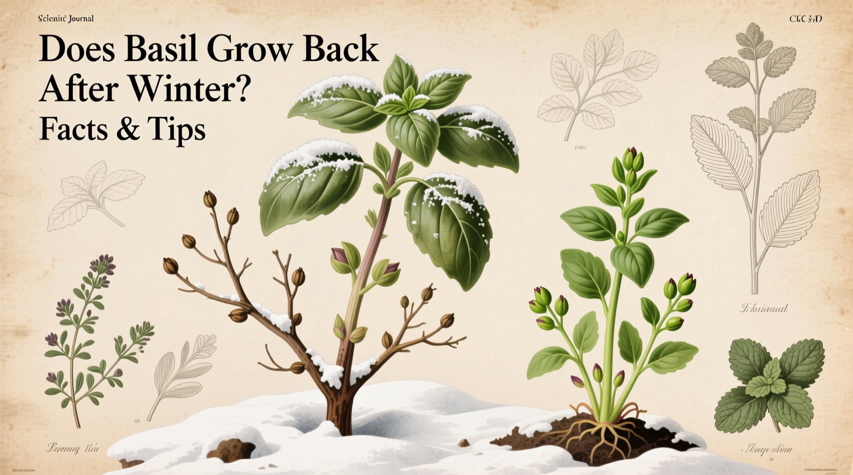 Does Basil Regrow After Winter? | TheHomeSprouts