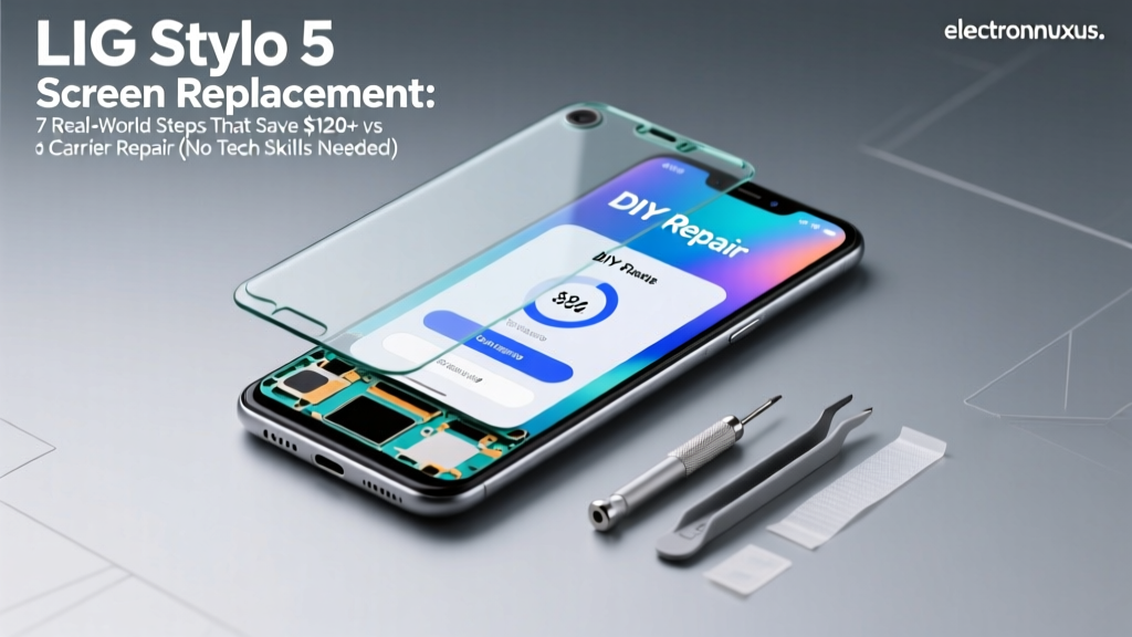 LG Stylo 5 Screen Replacement: 7 Real-World Steps That Save $120+ vs. Carrier Repair (No Tech Skills Needed)