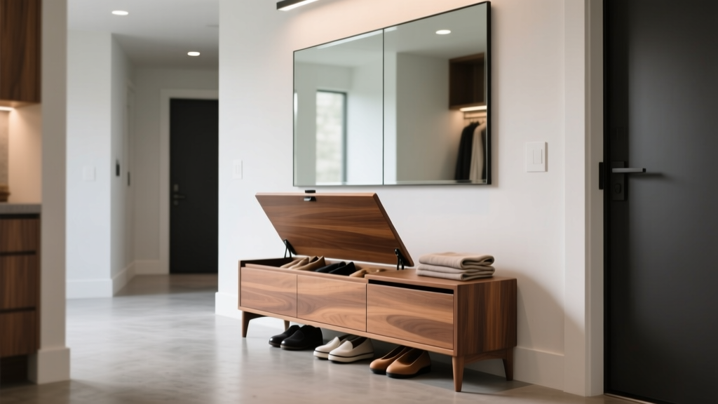 Best Covered Shoe Storage Benches for Entryways