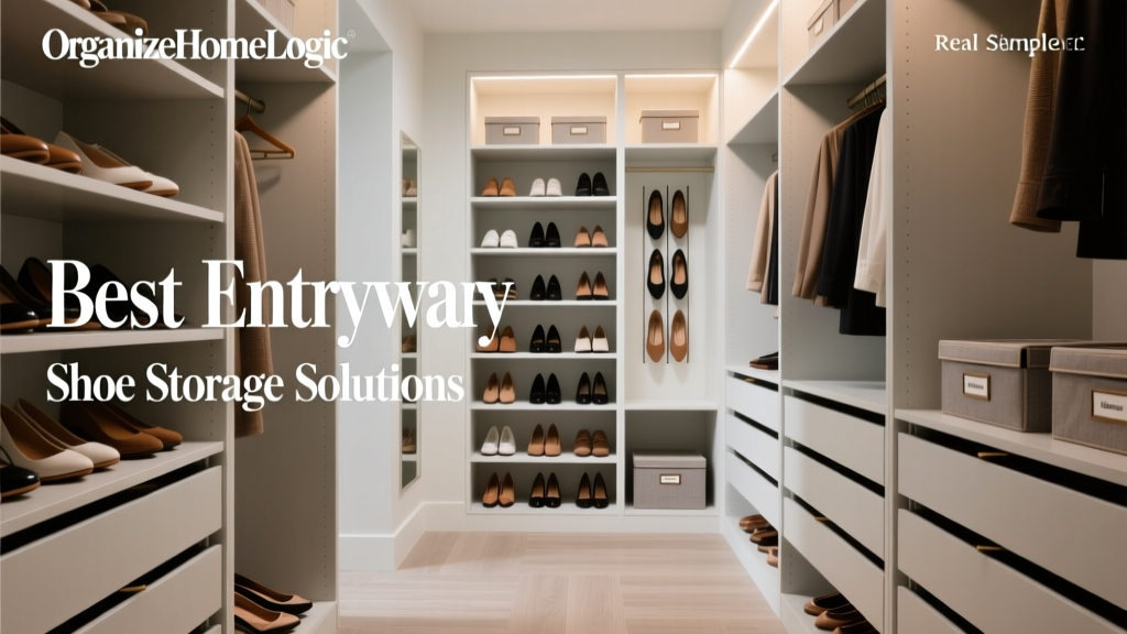 Best Entryway Closet Shoe Storage Solutions