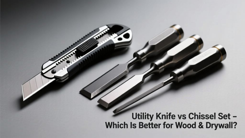 Utility Knife vs Chisel Set: Which Is Better for Wood & Drywall?