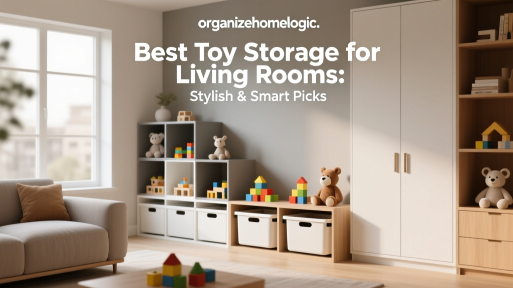 Best Toy Storage for Living Rooms: Stylish & Smart Picks