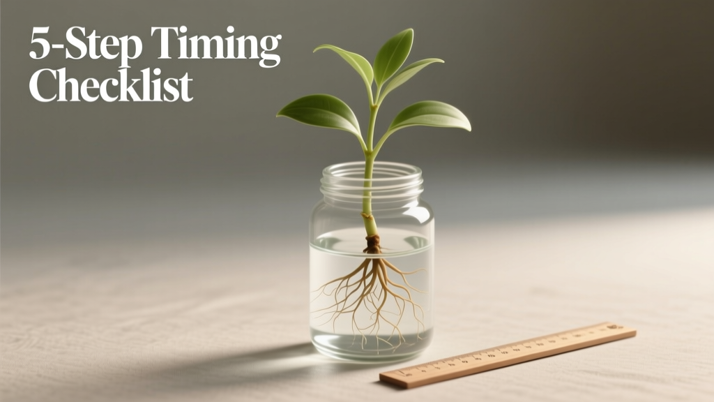 Water Propagated Plants in Soil: Low-Light Timing (2026)