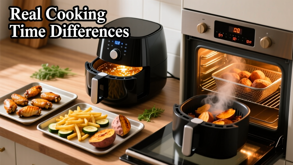 Air Fryer vs Oven Cook Times: Real Cooking Time Differences