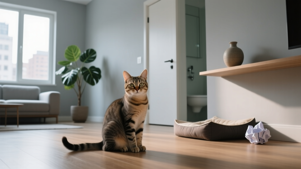 Why Cats Change Behavior in Apartment