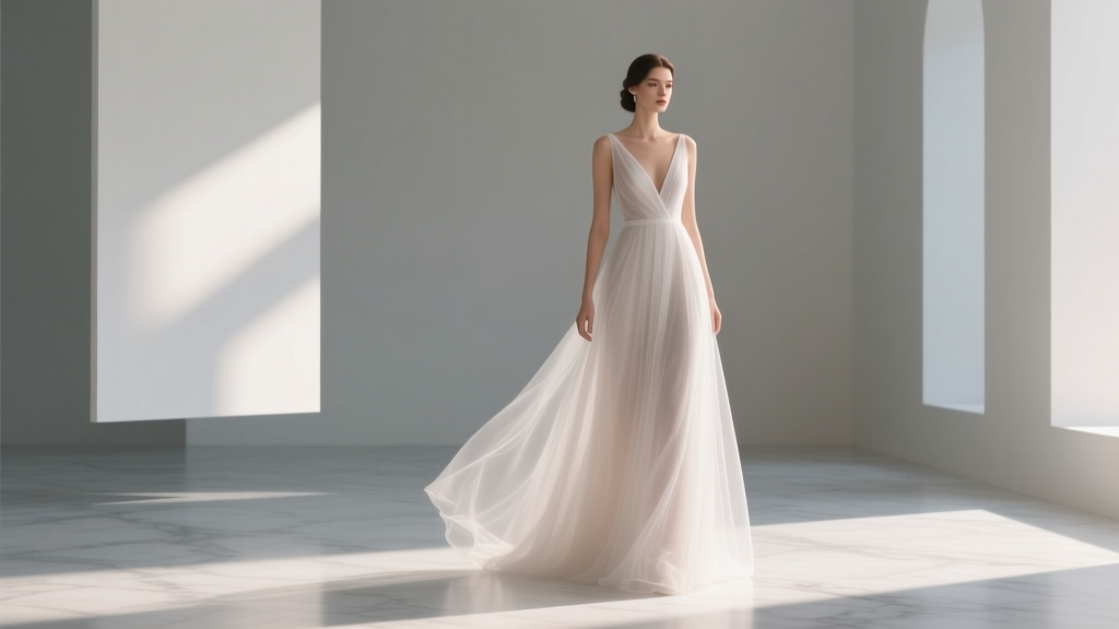 A-Line V-Neck Chiffon Wedding Dress Fit Secrets (2026)