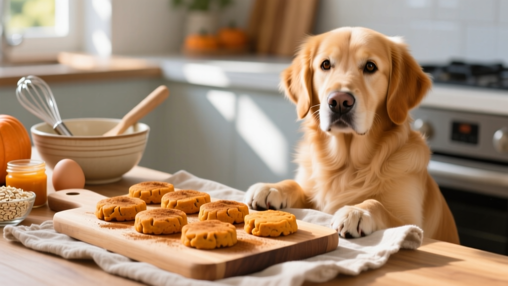 Homemade Pumpkin Dog Treats: Safe Recipes, Portions & Nutrition Guide