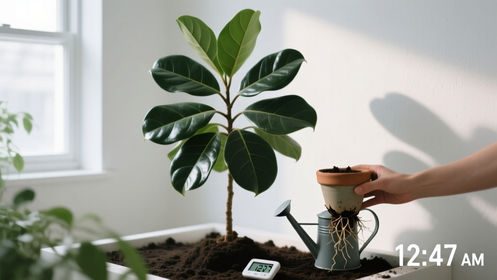 Water Indoor Plants at Night? Science-Backed Guide