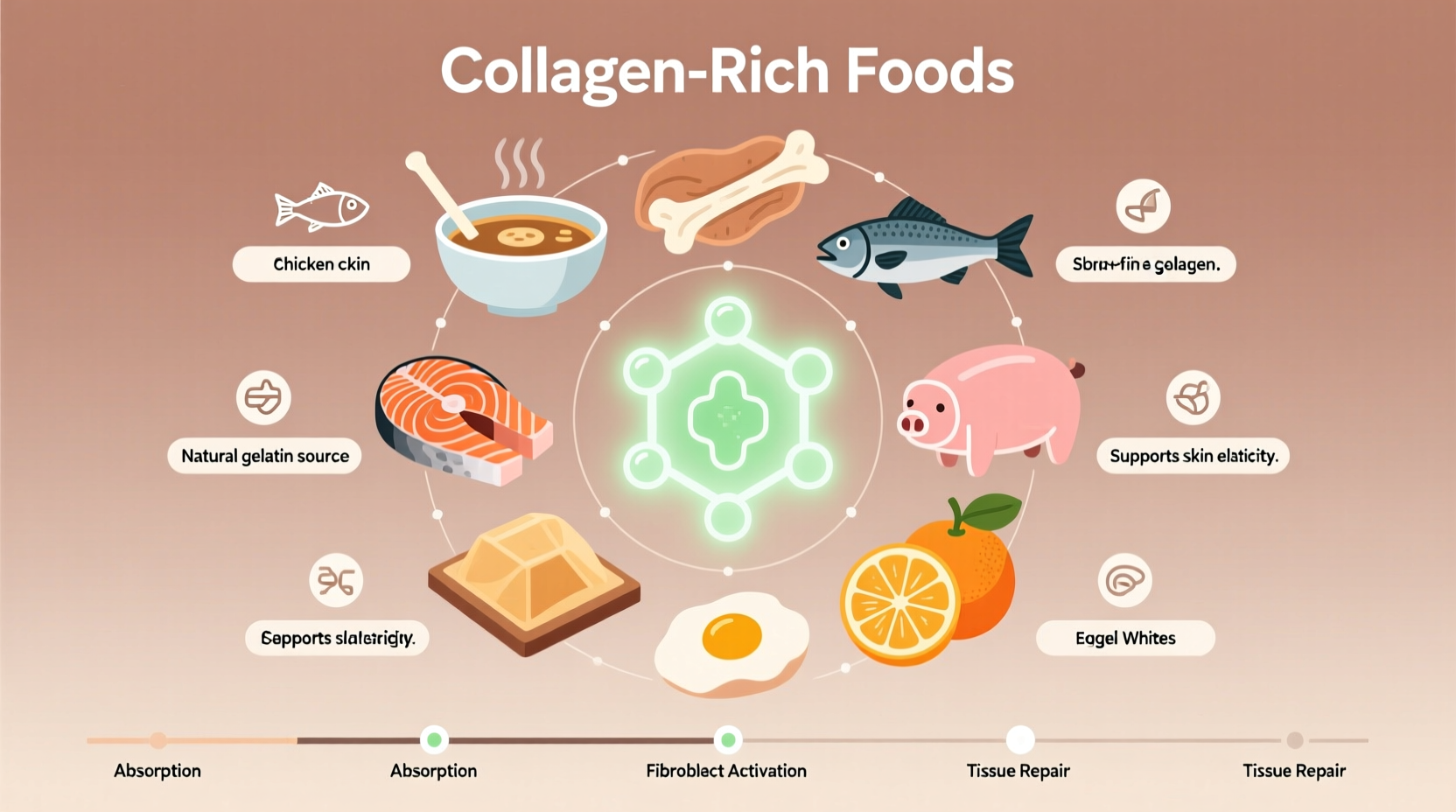 what foods have collagen