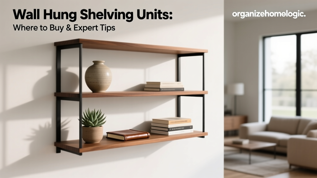 Wall Hung Shelving Units: Where to Buy & Expert Tips