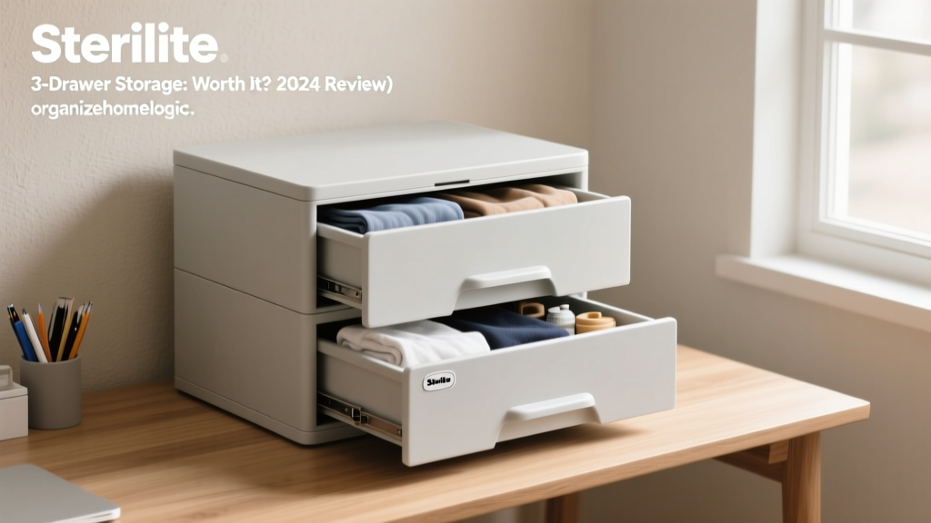 Sterilite 3-Drawer Storage: Worth It? (2024 Review)