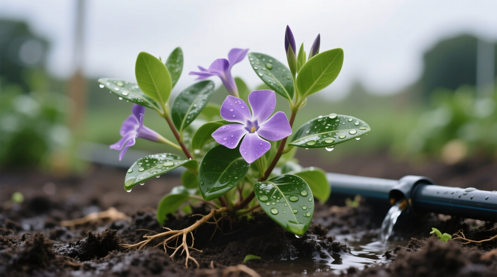 vinca water requirements