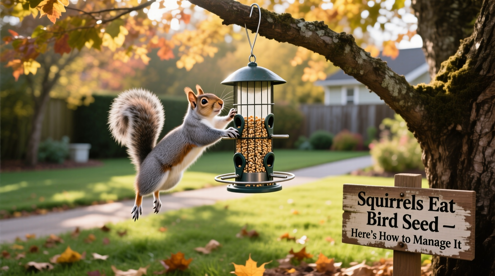do squirrels eat bird seed