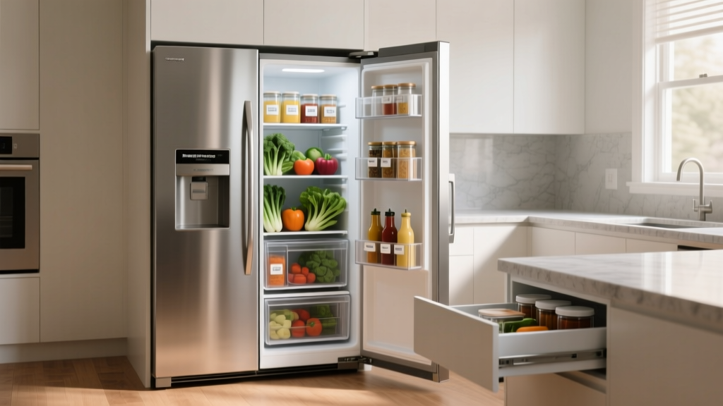 Best Way to Organize a Side by Side Refrigerator