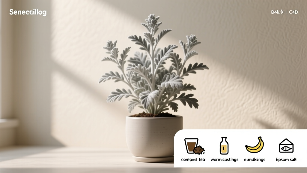 Dusty Miller Is Not a Fertilizer — Indoor Alternatives