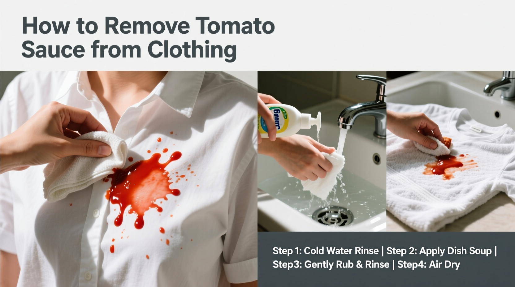 Remove Tomato Sauce Stains: Fast, Effective Methods