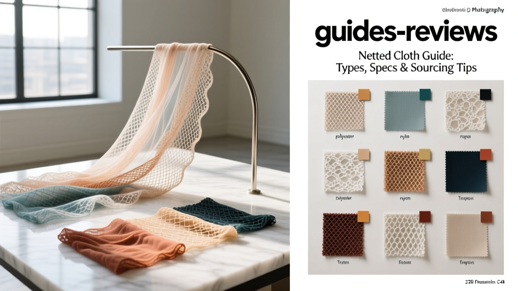 Netted Cloth Guide: Types, Specs & Sourcing Tips
