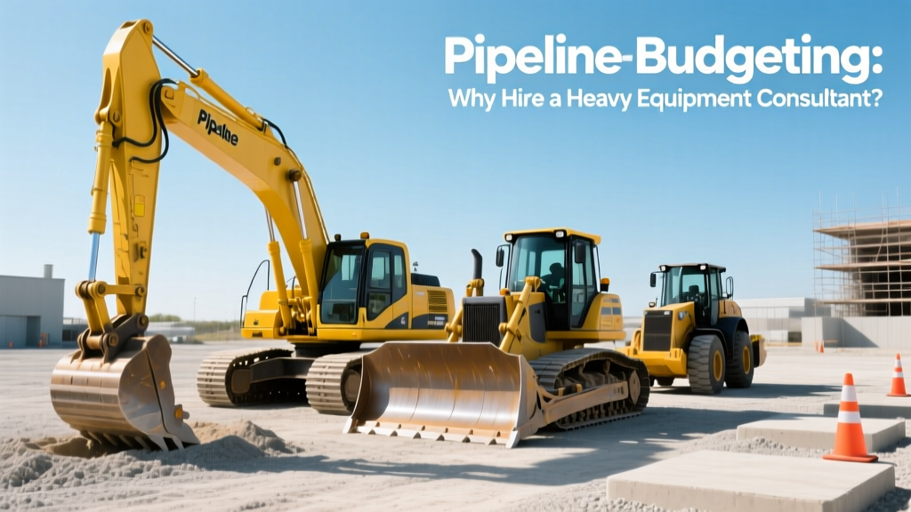 Pipeline Budgeting: Why Hire a Heavy Equipment Consultant?