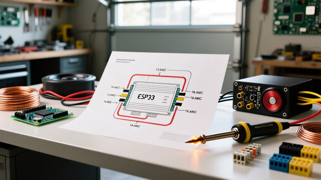 Complete Wiring Diagram for Car Amplifier and Subwoofer Setup