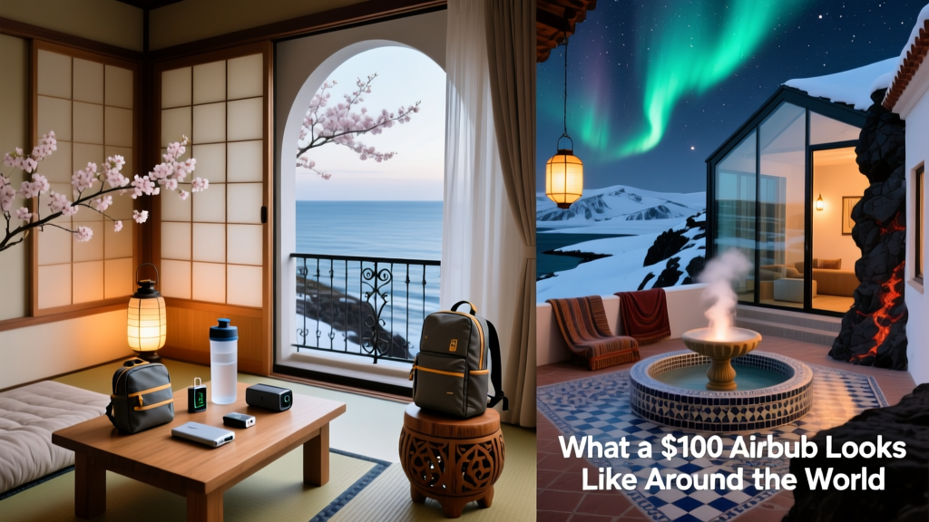What a $100 Airbnb Looks Like Around the World: Real Listings, Exact Dimensions, and Honest Value Assessments