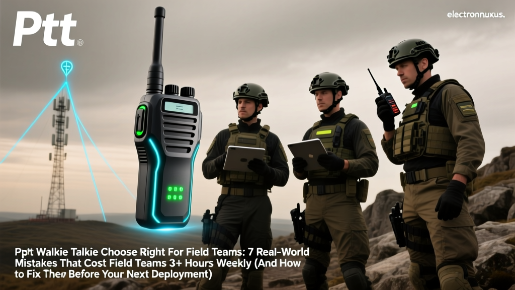 Ptt Walkie Talkie Choose Right For Field Teams: 7 Real-World Mistakes That Cost Field Teams 3+ Hours Weekly (And How to Fix Them Before Your Next Deployment)