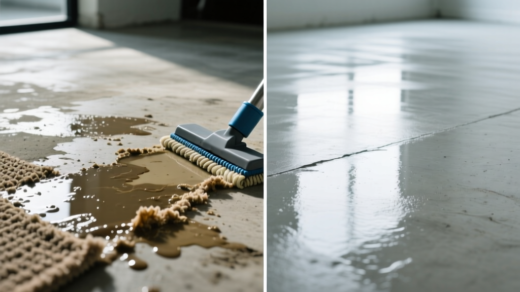 How to Remove Carpet Adhesive from Concrete Floors