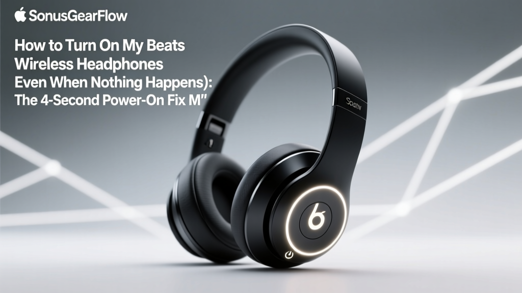 How to Turn On Beats Wireless Headphones (2026)