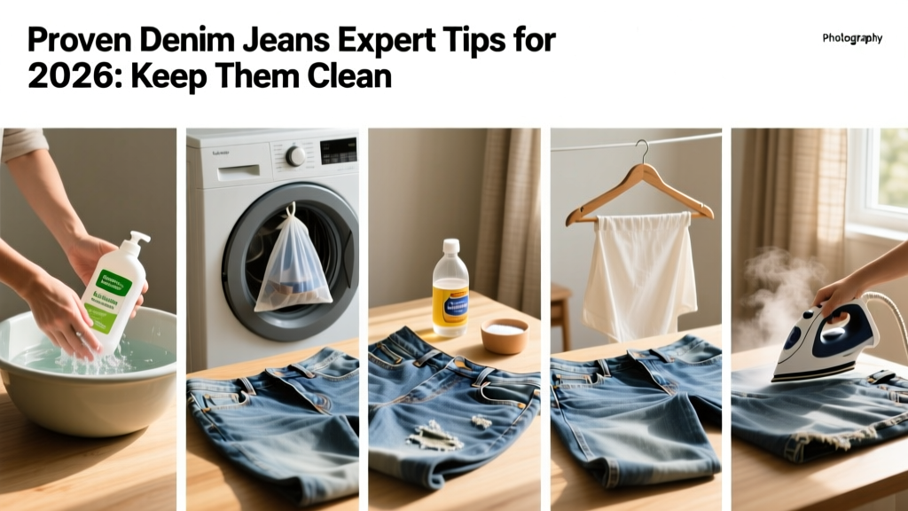 Proven Denim Jeans Expert Tips for 2026: Keep Them Clean