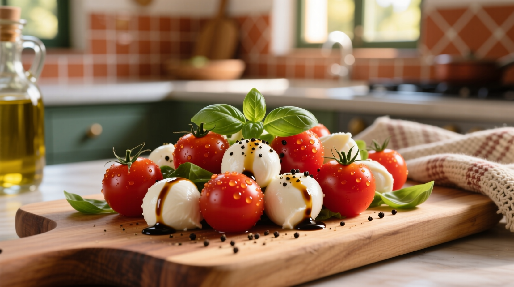 Perfect Cherry Tomato Mozzarella Salad Recipe in 15 Minutes